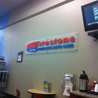 Photo taken at Firestone Complete Auto Care by Tracey M. on 5/13/2012