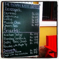 รูปภาพถ่ายที่ The Indian Kaffe Express โดย Shilendra G. เมื่อ 9/9/2012