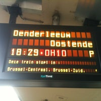 Photo taken at Trein Brussel &amp;gt; Gent by Jan D. on 5/10/2012
