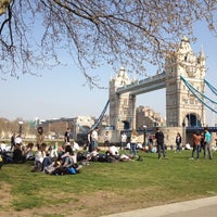 Photo taken at Tower Bridge Piazza by Heli H. on 3/30/2012