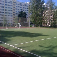 Photo taken at Футбольное поле by Andrey G. on 6/30/2012