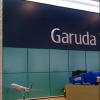 Photo taken at Garuda Indonesia Sales &amp;amp; Ticketing Office by Susan S. on 5/29/2012