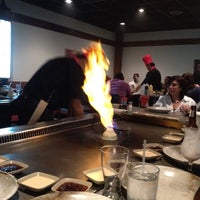 Photo taken at Kabuto Japanese House of Steak &amp;amp; Sushi by Lisa Ann Peters on 9/1/2012