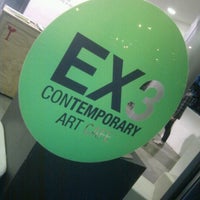 Photo taken at Ex3 Contemporary Art Café by Luca B. on 3/26/2012