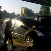 Photo taken at Clean &amp;amp; Clean Car Wash by adeprakasa on 4/18/2012