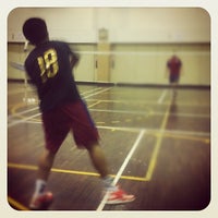 Photo taken at OAI Building, 11th Floor (Badminton Court) by ทัศรีย์ ส. on 2/16/2012