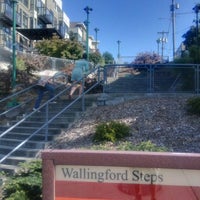 Photo taken at Wallingford Steps by David J. on 8/3/2012