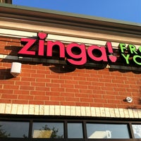Photo taken at Zinga Frozen Yogurt by Josh L. on 6/19/2012