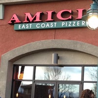 Photo taken at Amici&amp;#39;s East Coast Pizzeria by Charlene P. on 3/11/2012