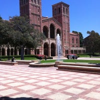 Photo taken at UCLA Shapiro Fountain by Erika E. on 7/27/2012