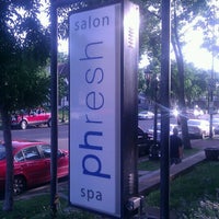 Photo taken at phresh spa salon by Leah M. on 6/26/2012