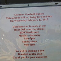 Photo taken at Goodwill Donation Center by Fred N. on 3/23/2012