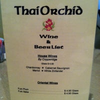Photo taken at Thai Orchid by Christine B. on 6/18/2012