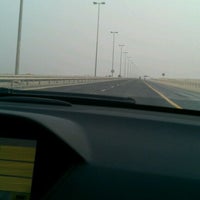 Photo taken at King Hamad Highway by Washi A. on 3/23/2012