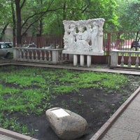 Photo taken at Памятник Тютчеву by Георгий С. on 6/13/2012