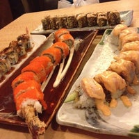 Photo taken at Sushi Naga by selly p. on 8/10/2012