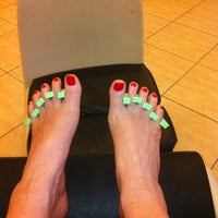 Photo taken at Mademoiselle Nails &amp; Spa by Tracy K. on 4/21/2012