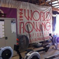 Photo taken at Indianapolis Rowing Center by Hawthorn M. on 4/11/2012