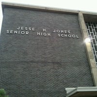 Photo taken at Jones High School by Eric P. on 3/21/2012