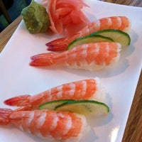 Photo taken at Oishii Sushi by Amy W. on 3/14/2012