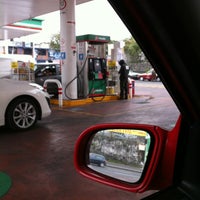 Photo taken at Gasolinera Repsol by Ricardo N. on 4/21/2012