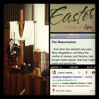 Photo taken at Judson Baptist Church by Marc G. on 4/8/2012