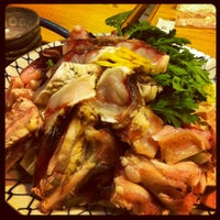 Photo taken at 活魚と季節料理  ほてい by Ayakka on 2/18/2012