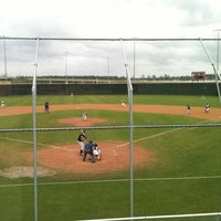 Photo taken at Ballpark at Summer Creek by Tyler S. on 3/8/2012