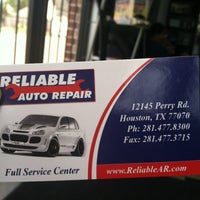 Photo taken at Reliable Auto Repair by Rosalind M. on 5/31/2012