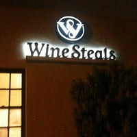 Photo taken at Wine Steals by PreFABsd.com .. on 3/16/2012