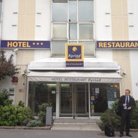 Photo taken at Hôtel Kyriad Paris Sud - Porte d&amp;#39;Ivry by Pamela T. on 5/4/2012