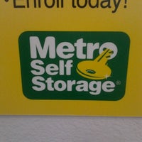Photo taken at Metro Self Storage by Cathy G. on 8/18/2012
