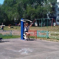 Photo taken at Спорт площадка! by Ильдар С. on 7/7/2012