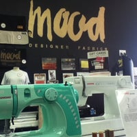 Снимок сделан в Mood Designer Fabrics пользователем Helen 7/6/2012