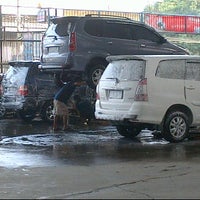 Photo taken at Abadi Car Wash by Prima G. on 2/23/2012