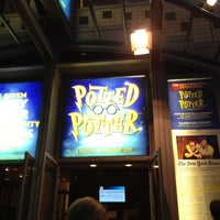 Photo taken at Potted Potter at The Little Shubert Theatre by Tara B. on 8/1/2012