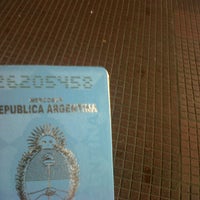 Photo taken at Registro Nacional de las Personas (RENAPER) by Gisela B. on 9/12/2012