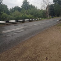 Photo taken at Мост через Плоскую by Sasha P. on 6/25/2012