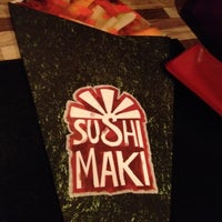 Photo taken at SushiMaki by Joel on 7/7/2012