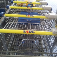 Photo taken at Lidl by Angelika on 8/23/2012