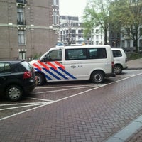 Photo taken at Politiebureau Lijnbaansgracht by Bjorn V. on 4/28/2012