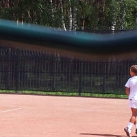 Photo taken at Теннисные корты «Радужный» by Сергей М. on 7/25/2012