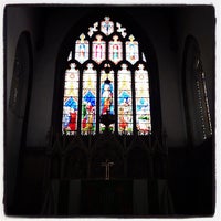 Photo taken at St Cuthbert&amp;#39;s Church by Betty C. on 8/18/2012