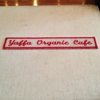 Photo taken at YAFFA ORGANIC CAFE by Kenta A. on 5/4/2012