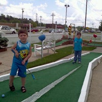 Photo taken at Pleasant Valley Miniature Golf by Eva S. on 5/25/2012