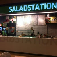 Photo taken at Salad Station by Ozgur A. on 2/10/2012