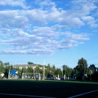Photo taken at Стадион Горняк by Иван И. on 8/14/2012