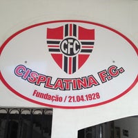Photo taken at Cisplatina Futebol Clube by *Chico Rojo* on 7/9/2012