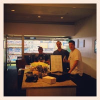 Photo taken at Yankee Stadium AT&amp;amp;T Suite by Hillary G. on 5/19/2012