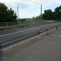 Photo taken at Sellheimbrücke by Tobi on 8/13/2012